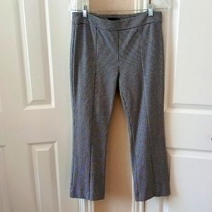 Ann Taylor hounds tooth ankle pants